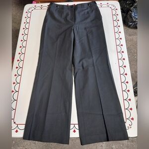 Talbots Black Wool Blend Trousers